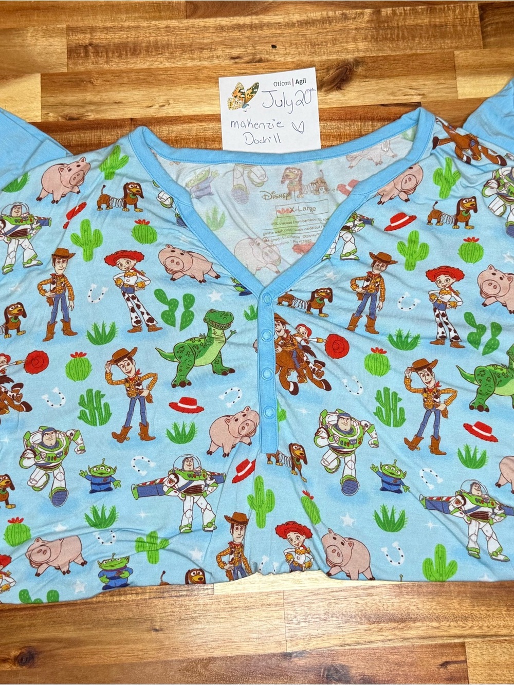 Little Sleepies OG Toy Story Long Sleeve Top